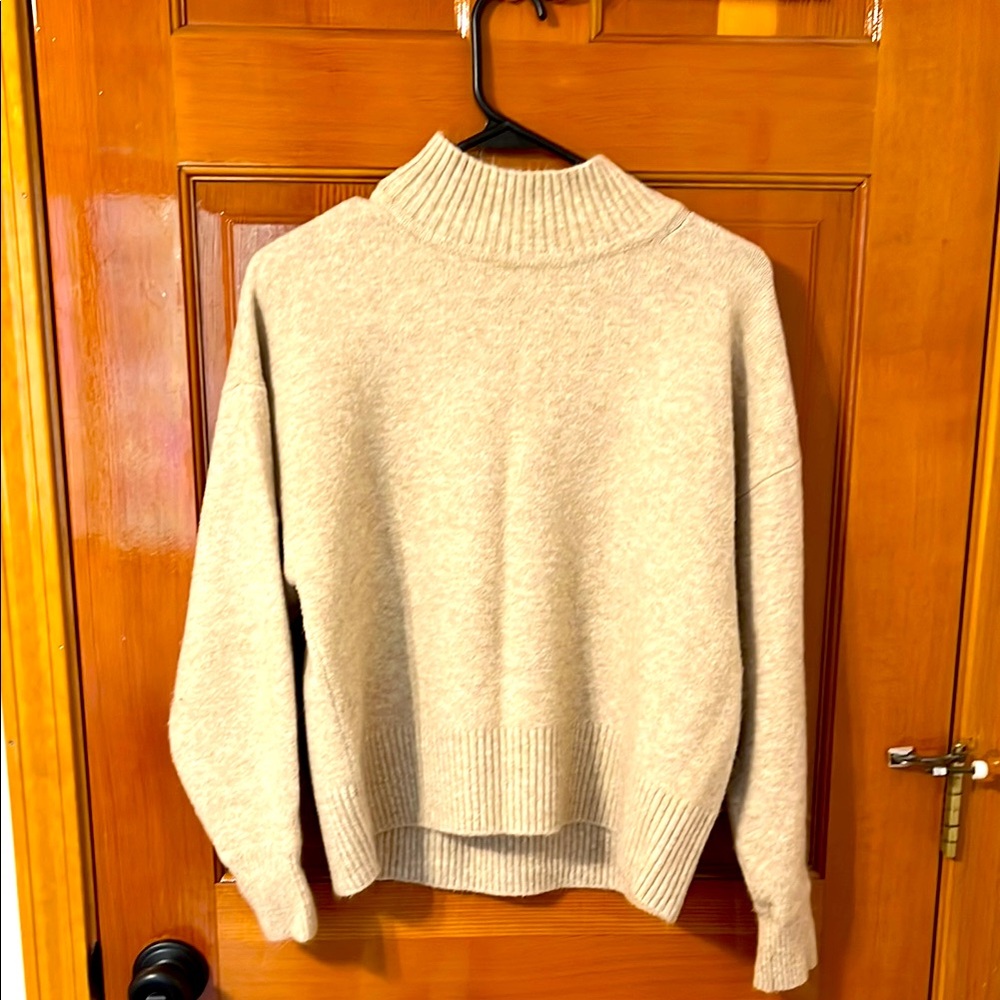 Cozy Cream Turtleneck Sweater